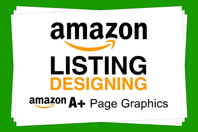 I will design graphics for your amazon listings