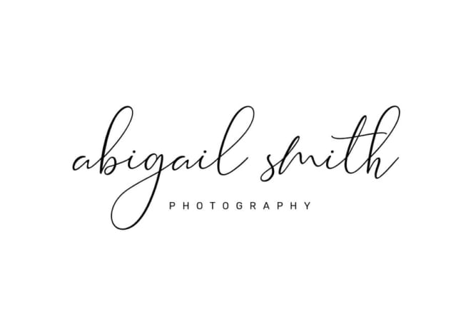 I will design hand drawn signature logo for your photographs