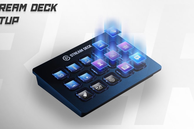 I will design icons for your stream deck