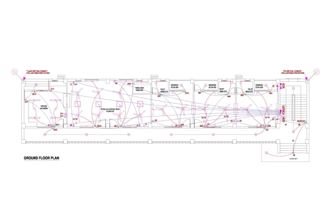 I will design lighting and electrical system layout