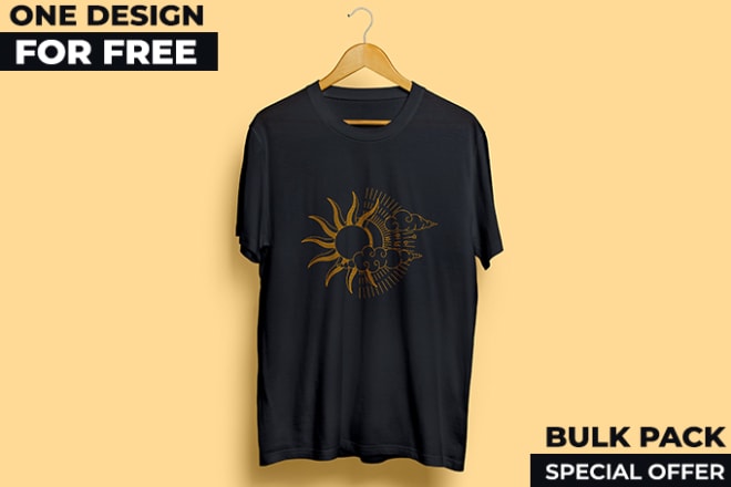 I will design line art minimalist logo design for t shirt