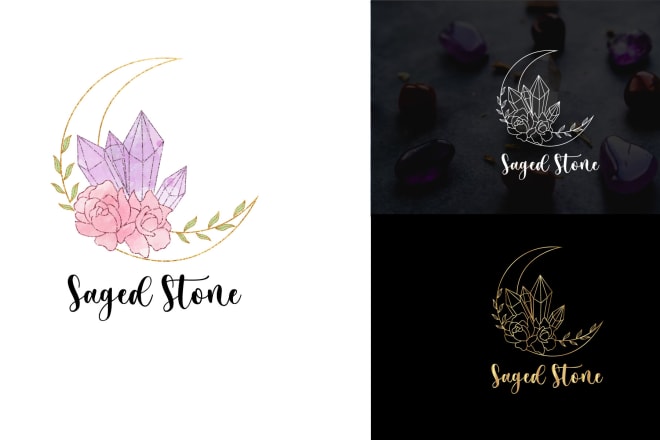 I will design luxury, botanical, feminine and mystical logo