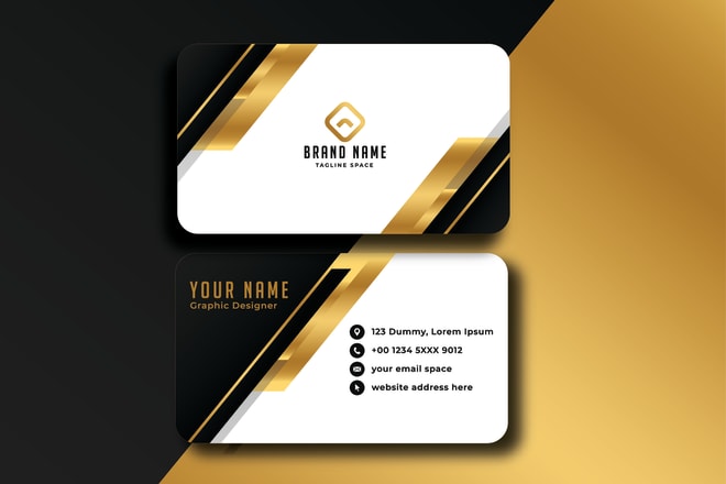 I will design luxury, stylish and stunning business card design