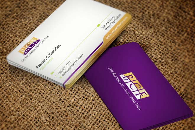 I will design modern and professional business card