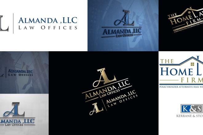 I will design modern attorney, legal or law firm logo
