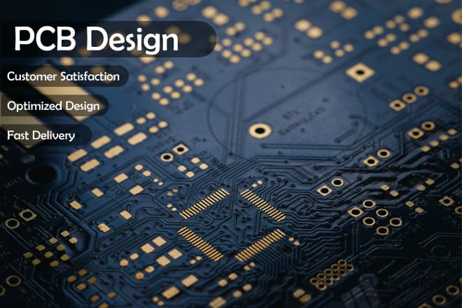 I will design pcb layout pcb board and gerber file for you