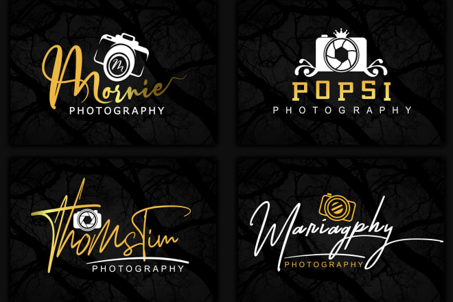 I will design photography signature logo or watermark