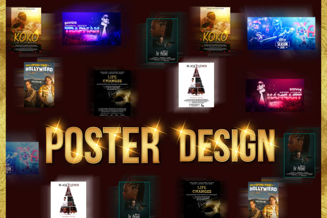 I will design poster for event, party, sports, real estate, food