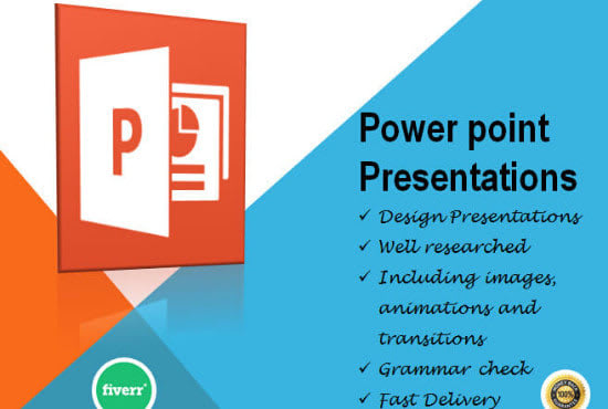 I will design powerpoint presentation for your business