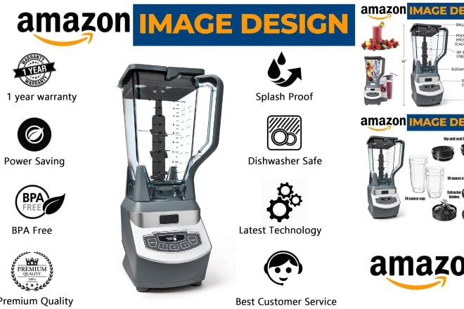 I will design product images for amazon