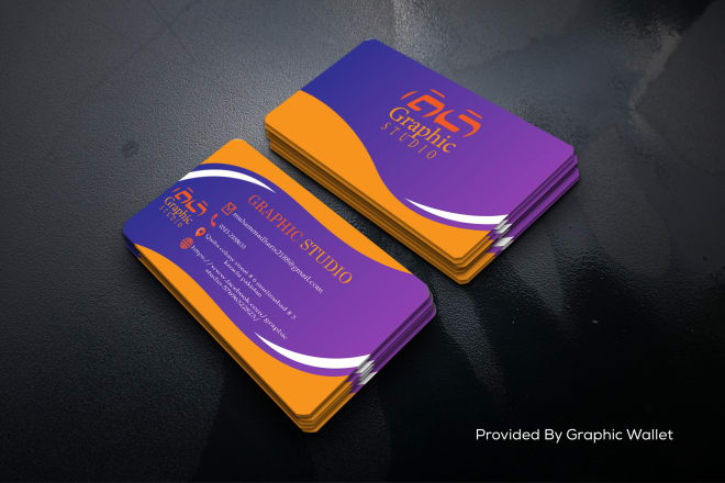 I will design professional and luxury business card