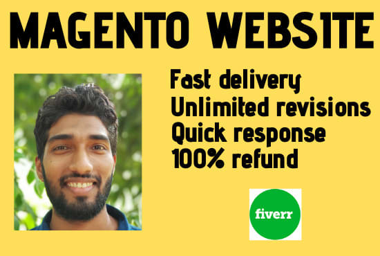 I will design professional awesome magento website