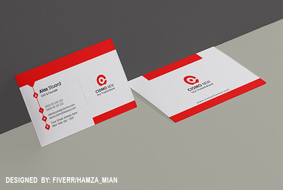 I will design professional business card, eye catching business card with qr code