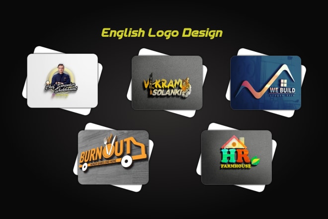 I will design professional logo 3d hindi english marathi