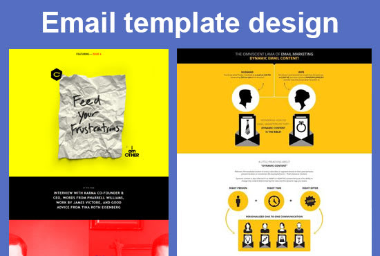 I will design responsive email template gmail and outlook