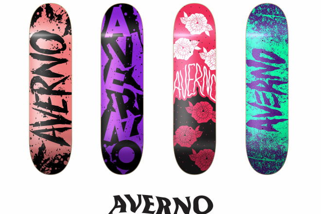 I will design skateboard deck graphics
