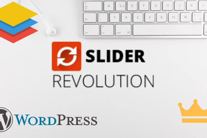 I will design slider revolution, layer slider
