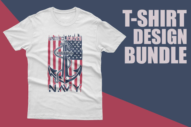 I will design t shirt bundle for your online or local business
