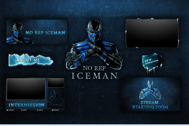 I will design twitch screens, alerts, panels, and overlays