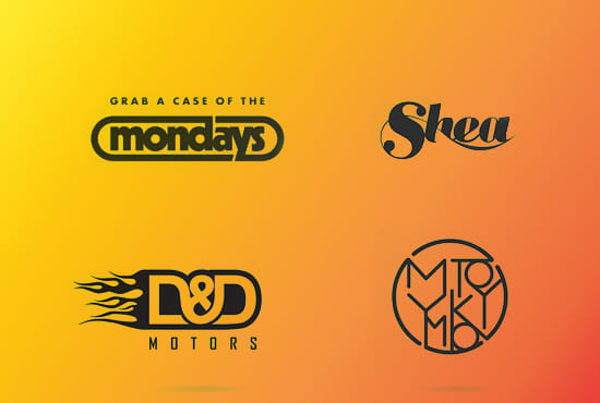 I will design typography logo for music band,dj,cover