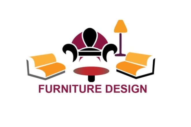 I will design unique and creative furniture logo for your business