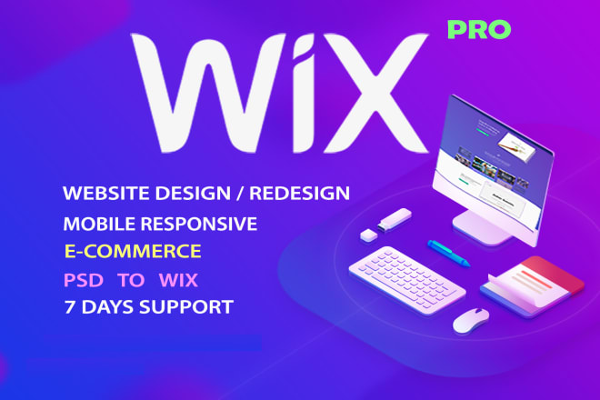 I will design wix website and redesign a business wix website