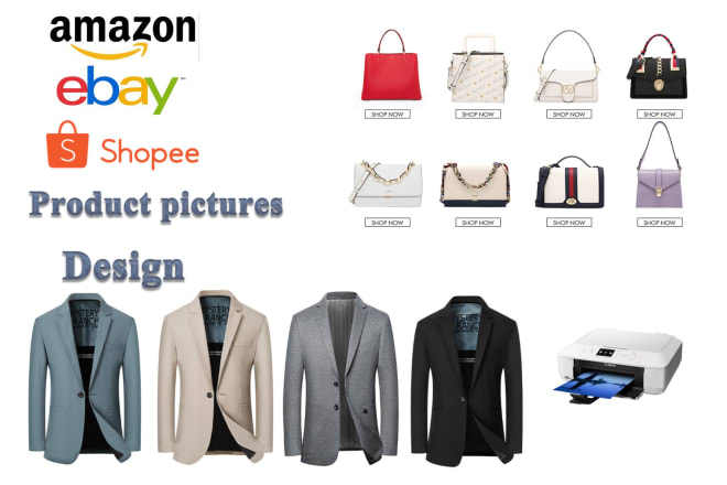 I will design your best seller amazon product pictures,ebay product pictures, shopee