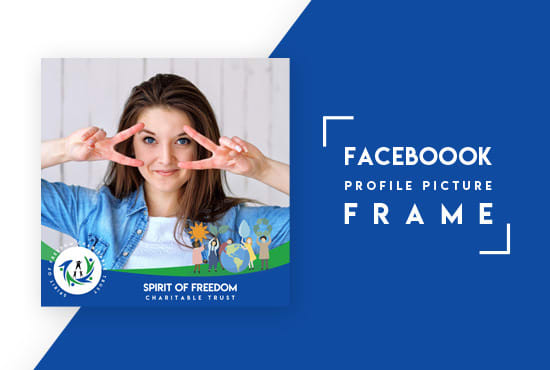 I will design your facebook profile picture frame in 24h