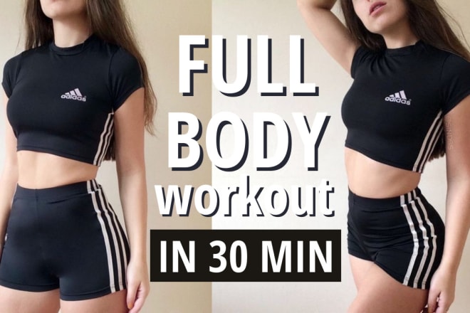 I will design your fitness or workout vlog thumbnail