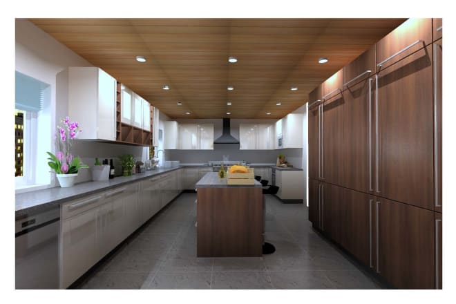 I will design your kitchen professionally