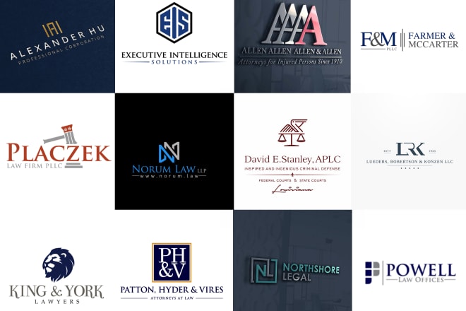 I will design your legal, attorney or law firm logo professionally