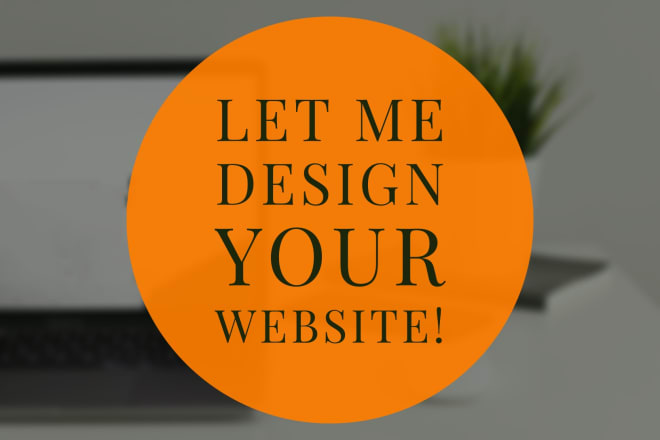 I will design your website with squarespace and help write content
