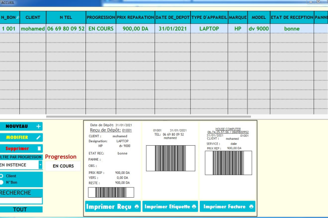 I will develop a custom software with windev