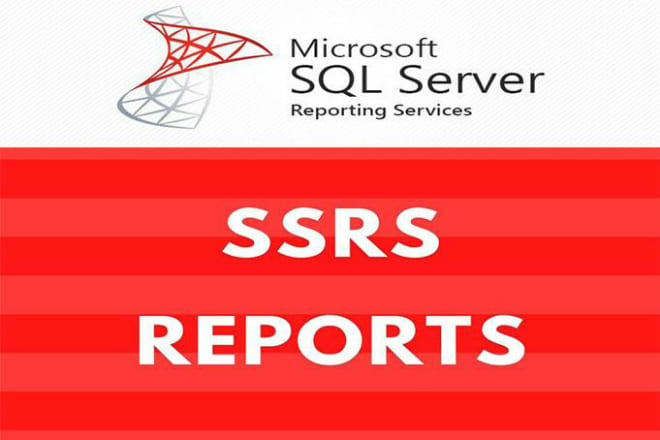 I will develop advance sql server reporting services ssrs reports