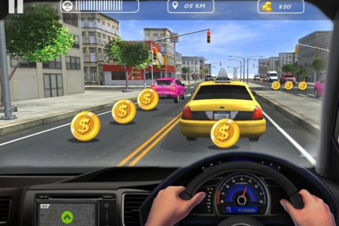 I will develop amazing car racing game, motorcycle racing game