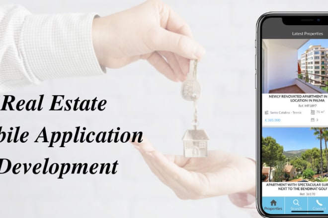 I will develop an error free real estate app, real estate website