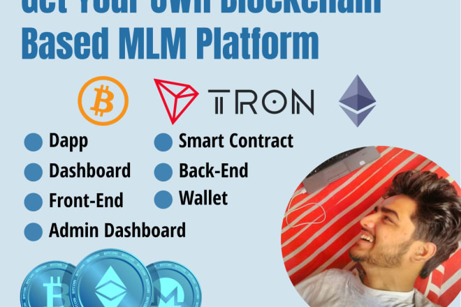 I will develop blockchain based mlm platform