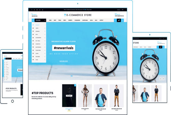 I will develop ecommerce website with wordpress online store