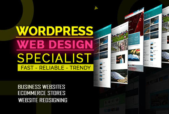 I will develop innovative wordpress website and web design