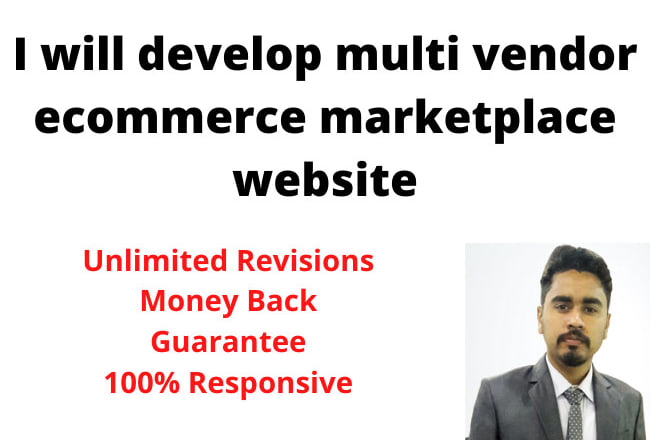 I will develop multi vendor ecommerce marketplace website