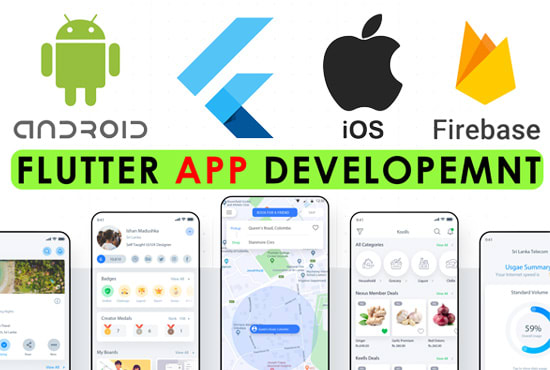 I will develop your app for android and IOS using flutter