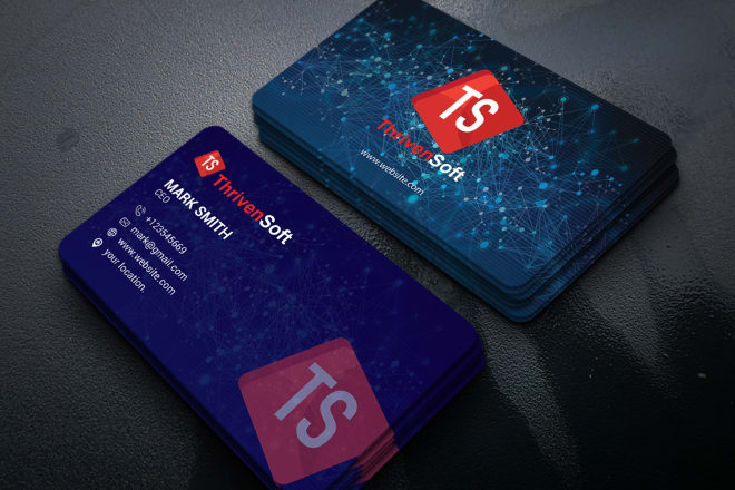 I will discover luxury business card design