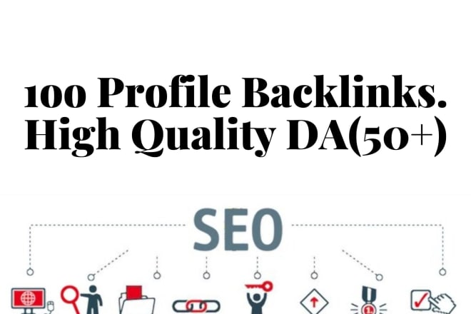 I will do 100 great profile backlinks for positioning a site