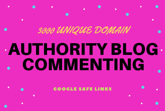 I will do 1000 blog commenting with google indexer