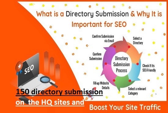 I will do 150 local directory submission for local SEO on the HQ site