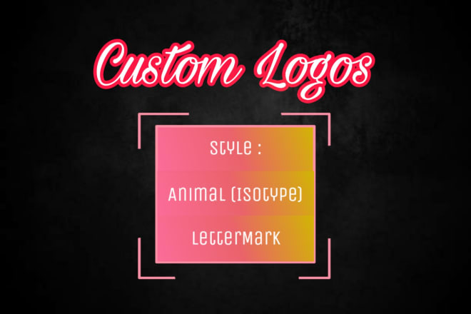 I will do a logo for a competitive team or for your product