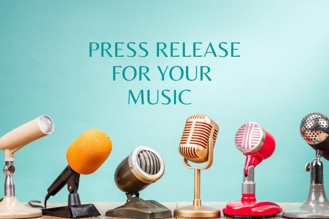 I will do a music press release expert publicist genuine results