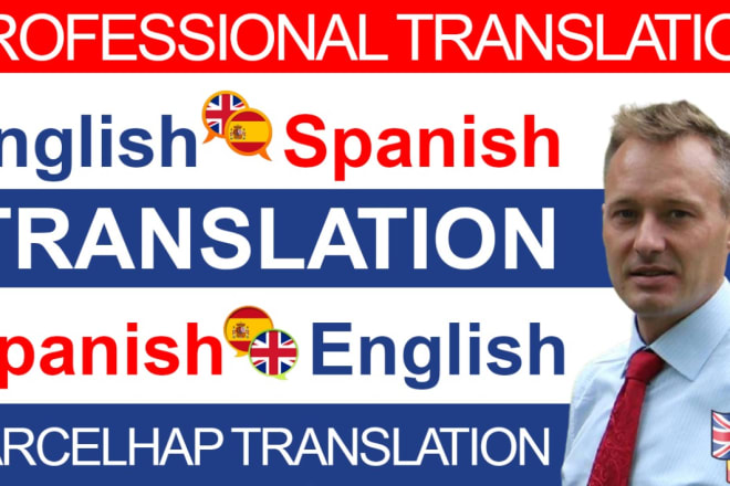 I will do a professional english to spanish translation