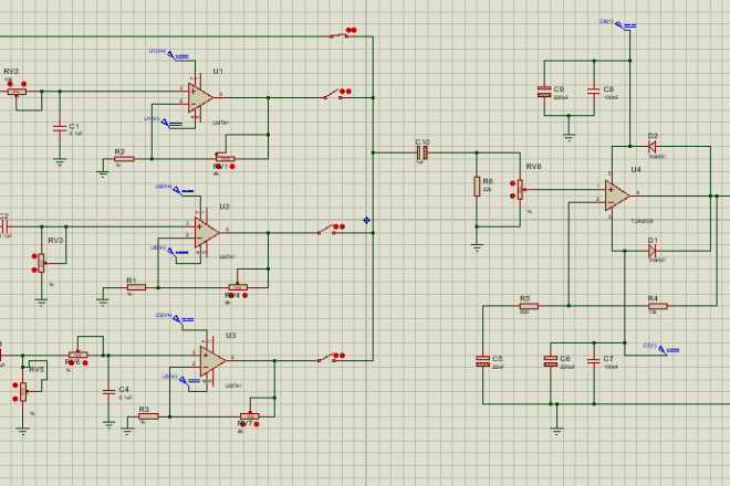 I will do a simulation in proteus and design pcb layout