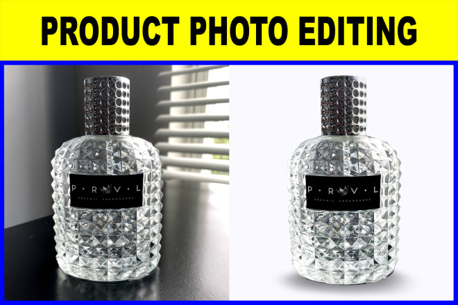 I will do amazon product photography editing and remove background